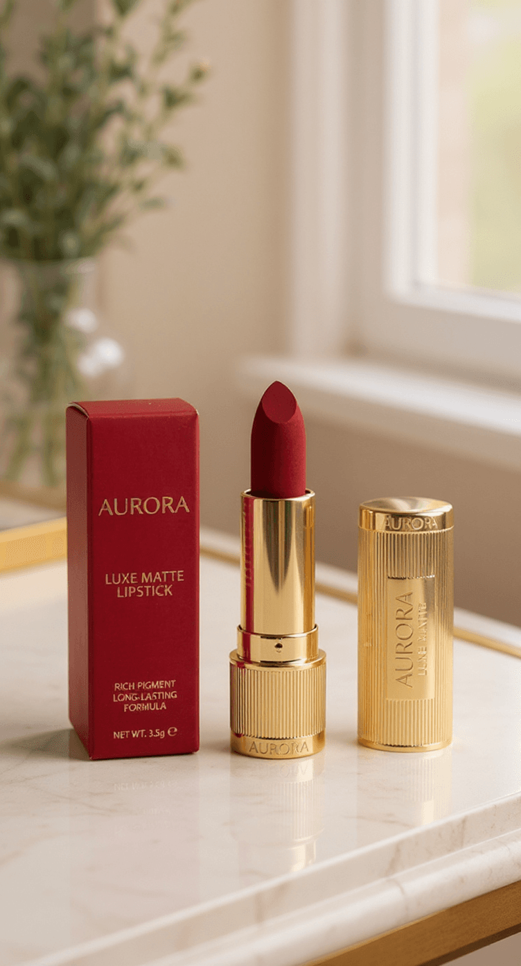 Lipstick Ad Factory still